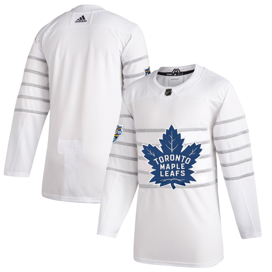 Men Toronto Maple Leafs Adidas White 2020 NHL All Star Game Authentic Jersey-0